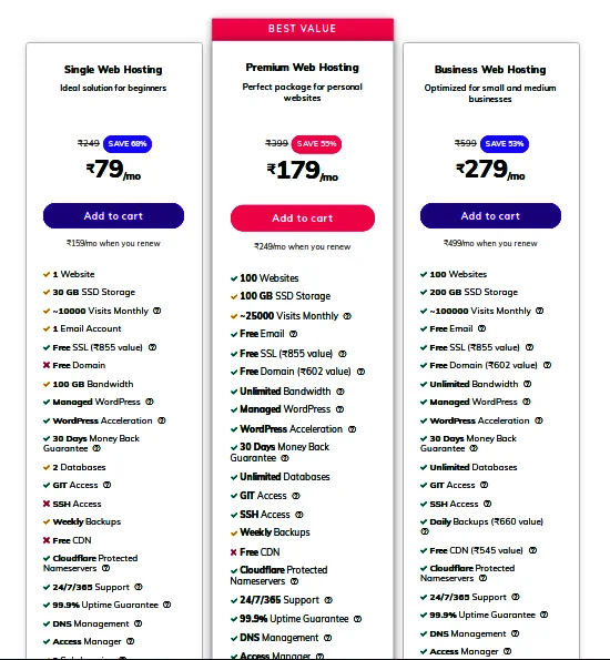 best hosting provider in india