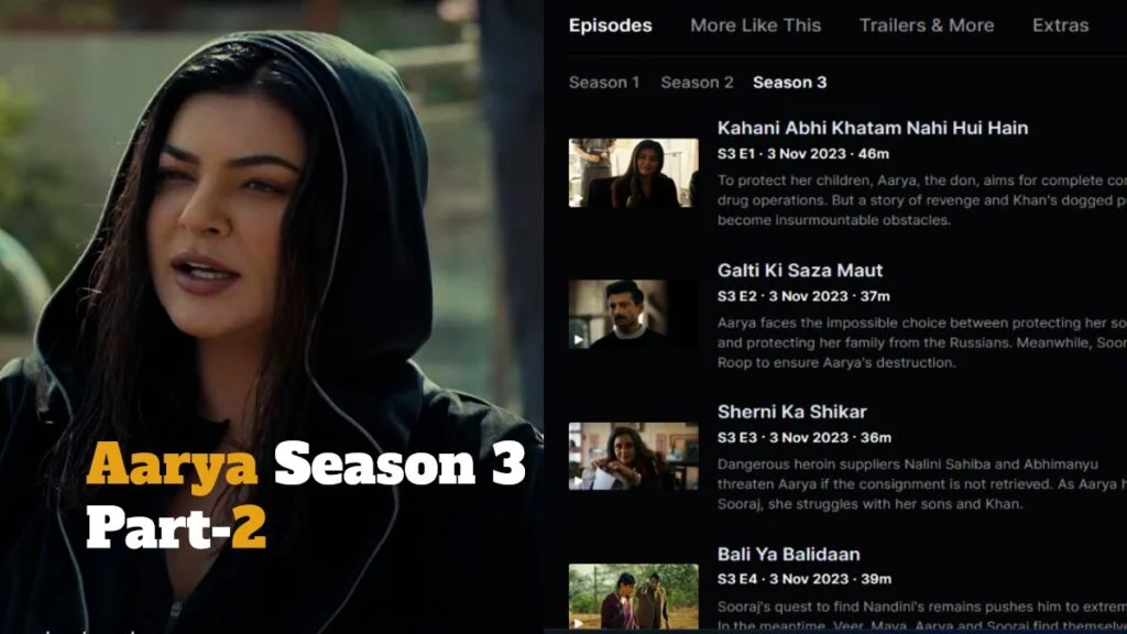 Aarya Season 3 Part-2