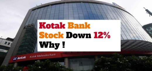 Kotak Bank Stock Fall Today Why